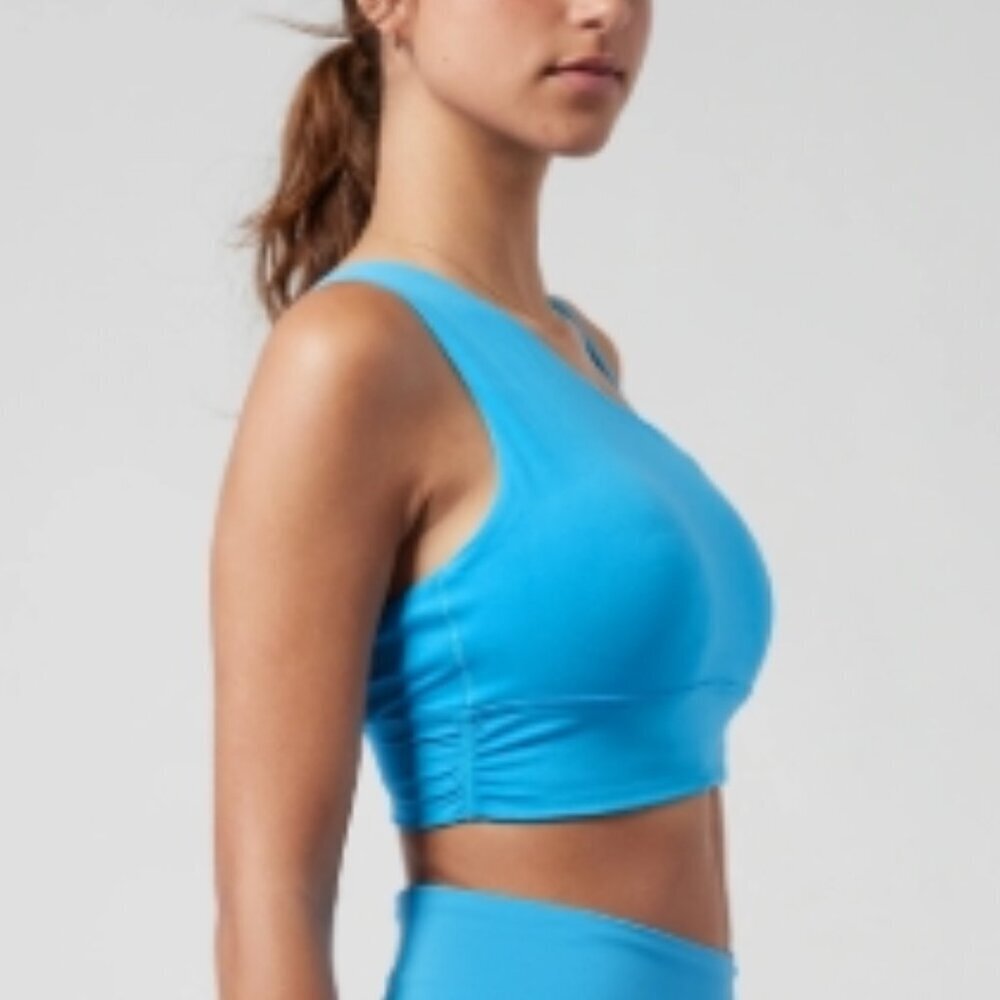 Athleta Athena Bra A-C – Santorini Blue – Size M – NWOT
